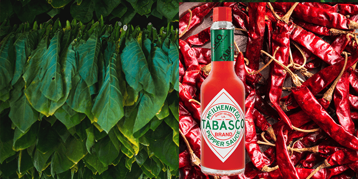 Tobacco is commonly known, but tabasco is not